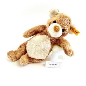 Steiff Teddy Bear Plush Button in Ear Classic Brown Soft Toy